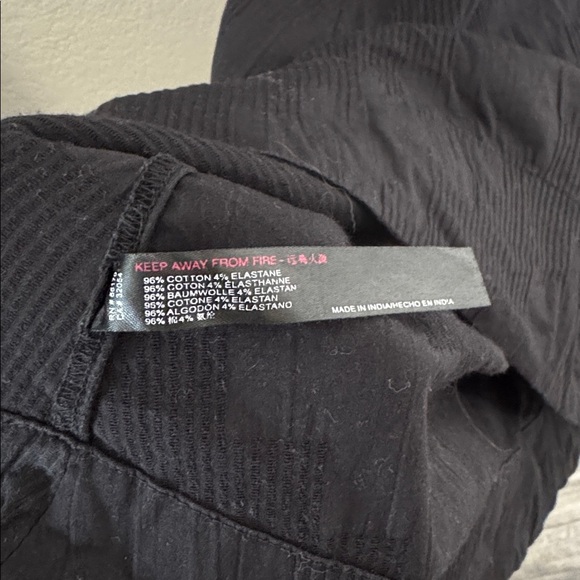 Free People Off the Shoulder Puff Sleeve Keyhole Button & Tie Back Midi Dress - Picture 7 of 7